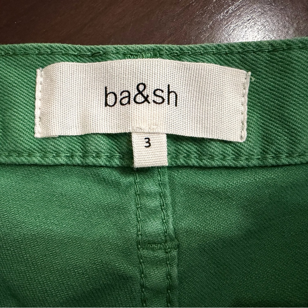 Ba&sh Vibrant Green Trousers